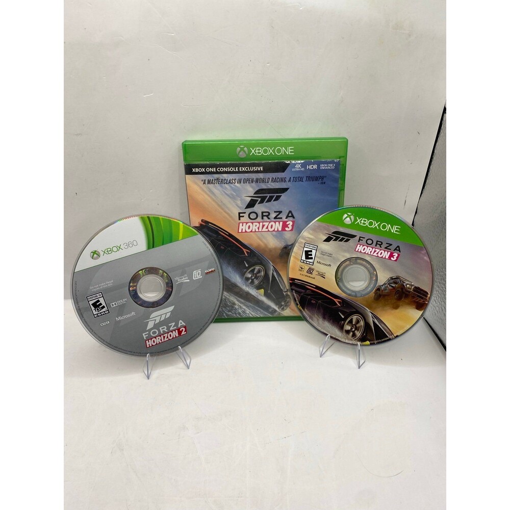 Forza Horizon 2 & 3 bundle Xbox 360 Xbox one tested clean